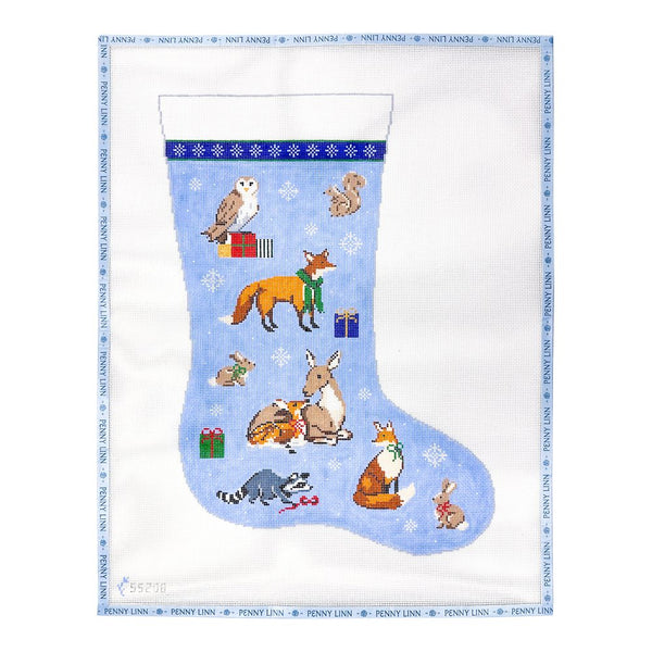 Christmas Forest Stocking