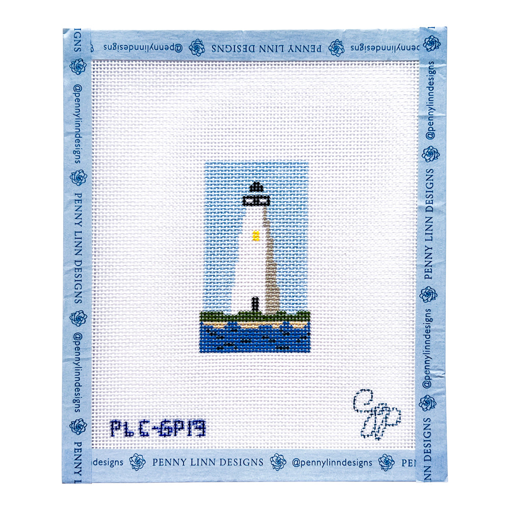 Edgartown Lighthouse Luggage Tag - CHART