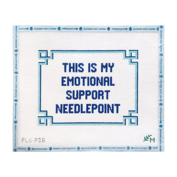 Emotional Support Needlepoint