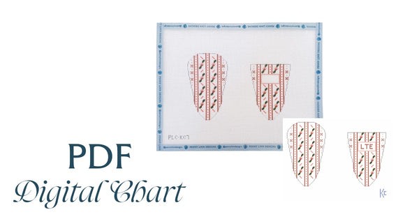 Floral Scissor Case - CHART