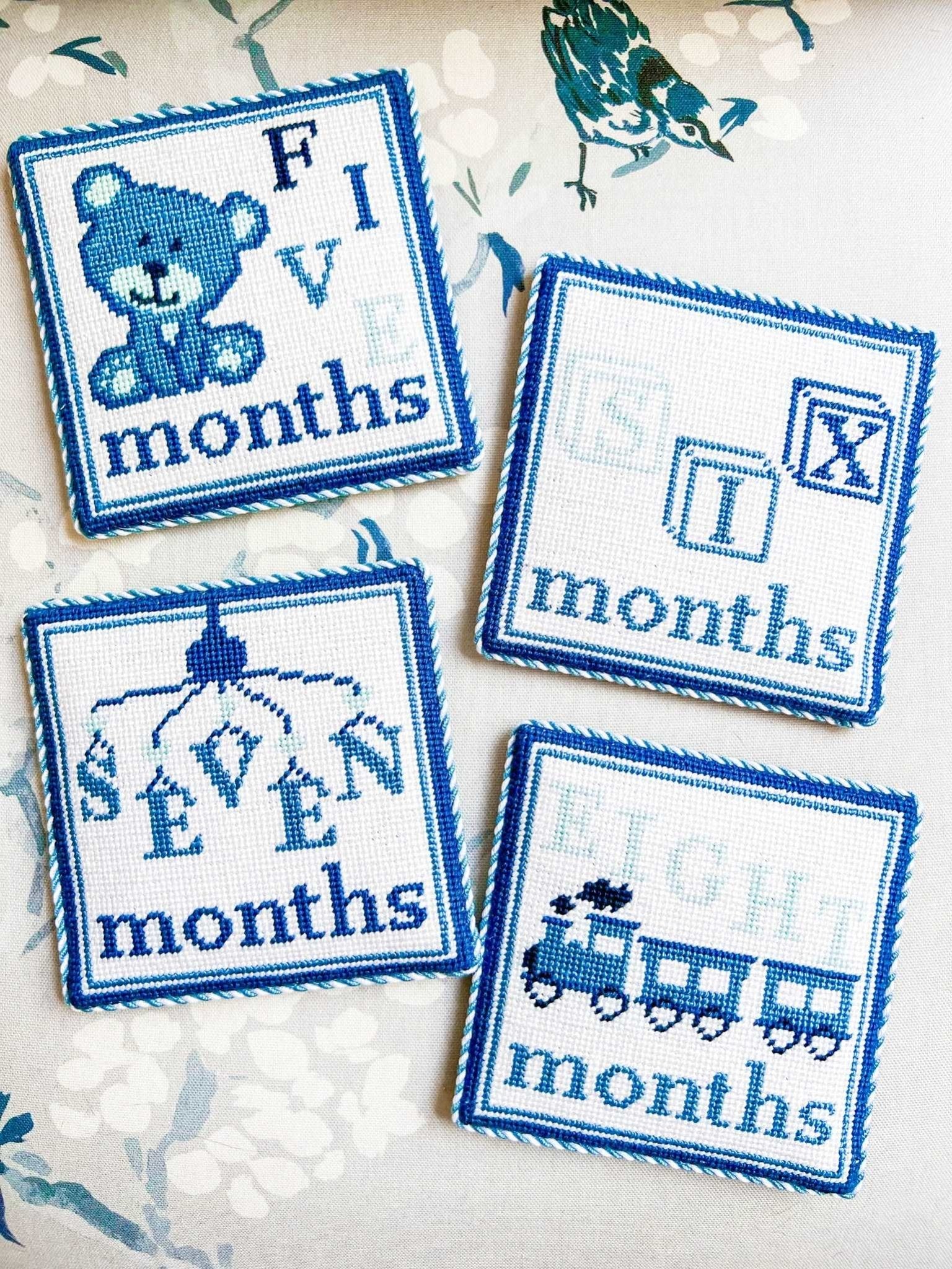 12 Month Milestone Canvas Collection - Penny Linn Designs - Penny Linn Designs