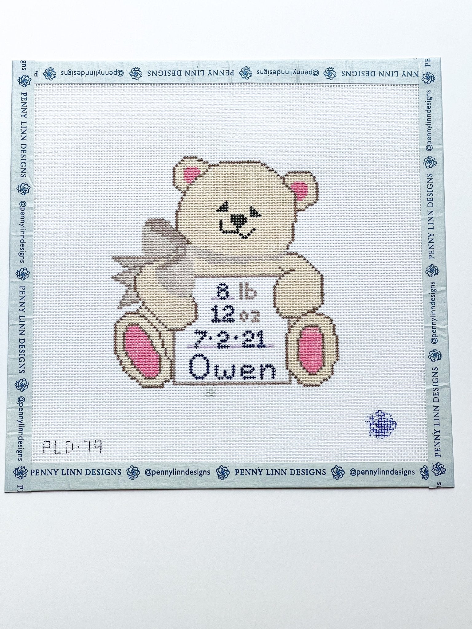 Bear Birth Announcement - Penny Linn Designs - Penny Linn Designs