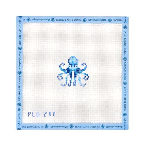 Blue Octopus - Penny Linn Designs - Penny Linn Designs