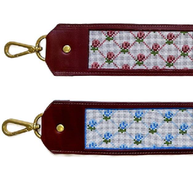 Doggrin Design x PLD Bag Straps - Brown Leather - Penny Linn Designs - Penny Linn Designs