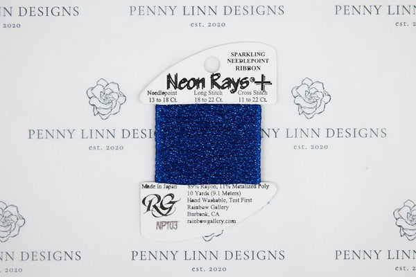 Neon Rays+ NP103 Indigo Blue - Penny Linn Designs - Rainbow Gallery