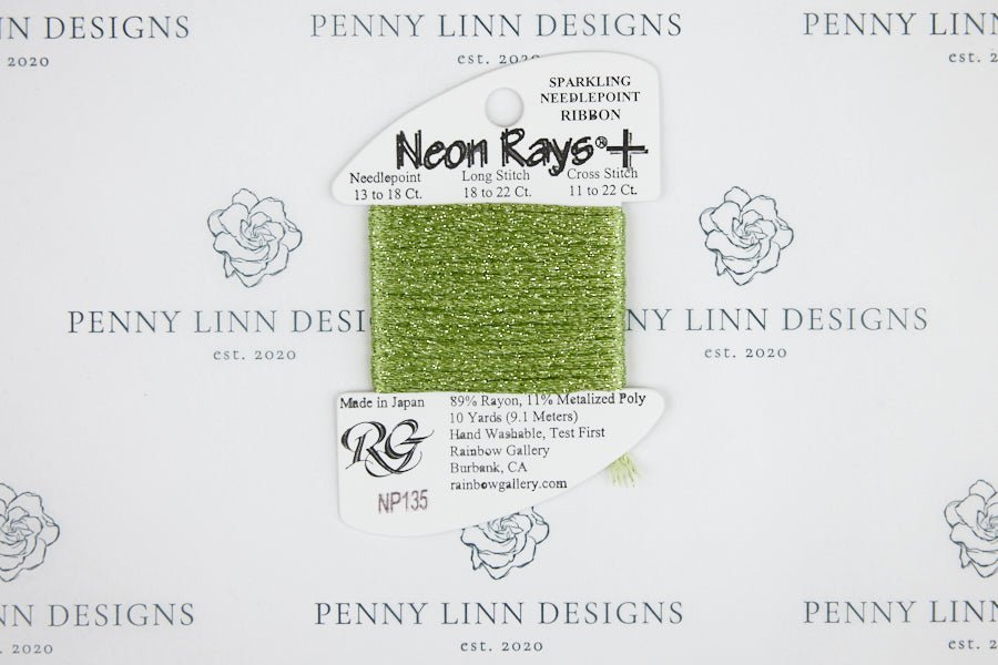 Neon Rays+ NP135 Chartreuse - Penny Linn Designs - Rainbow Gallery