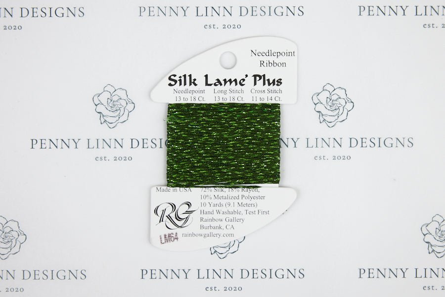 Silk Lamé Plus LM64 Deep Avocado - Penny Linn Designs - Rainbow Gallery